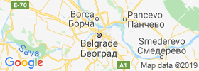 Belgrade map